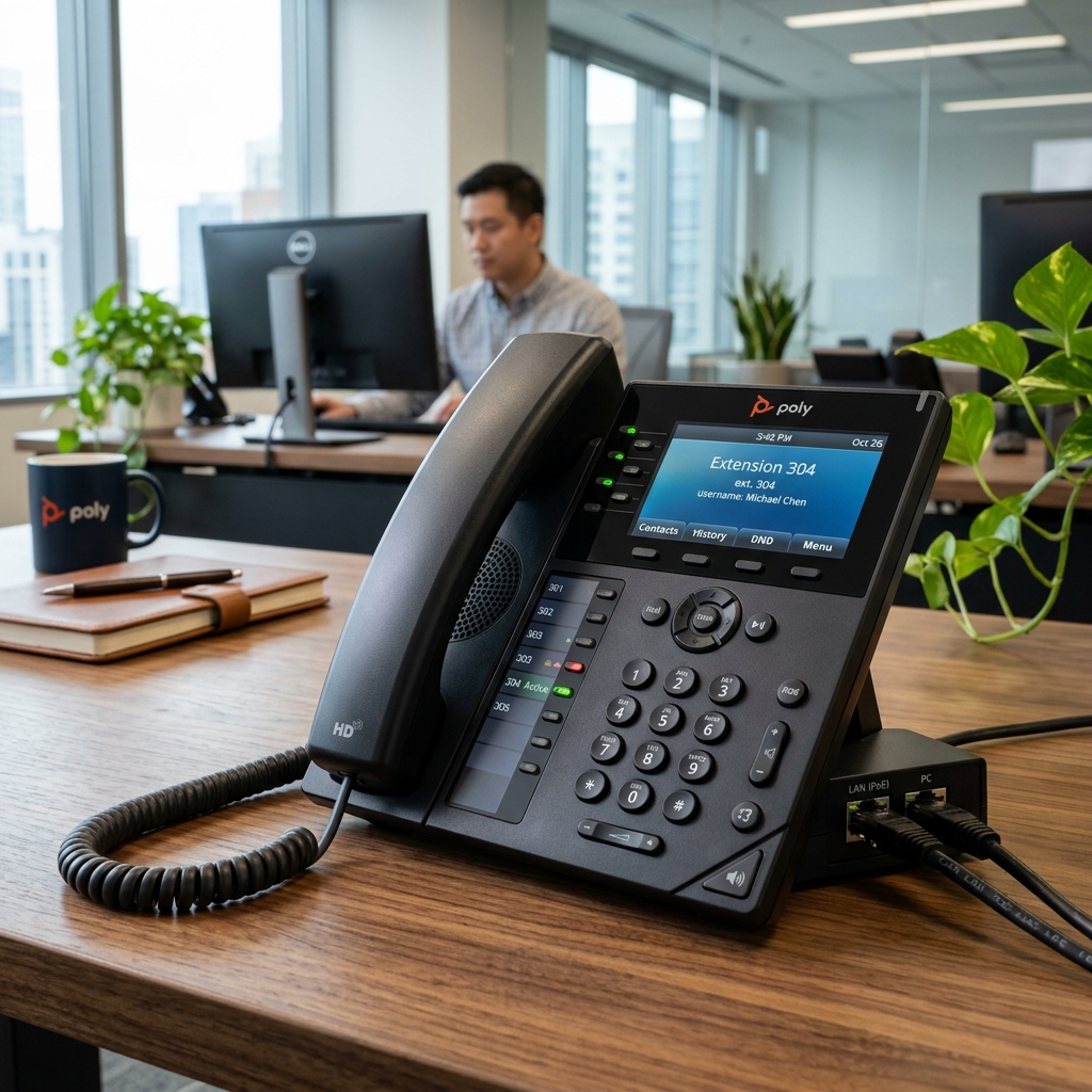 Mitel Hotel Executive IP Desk Phone