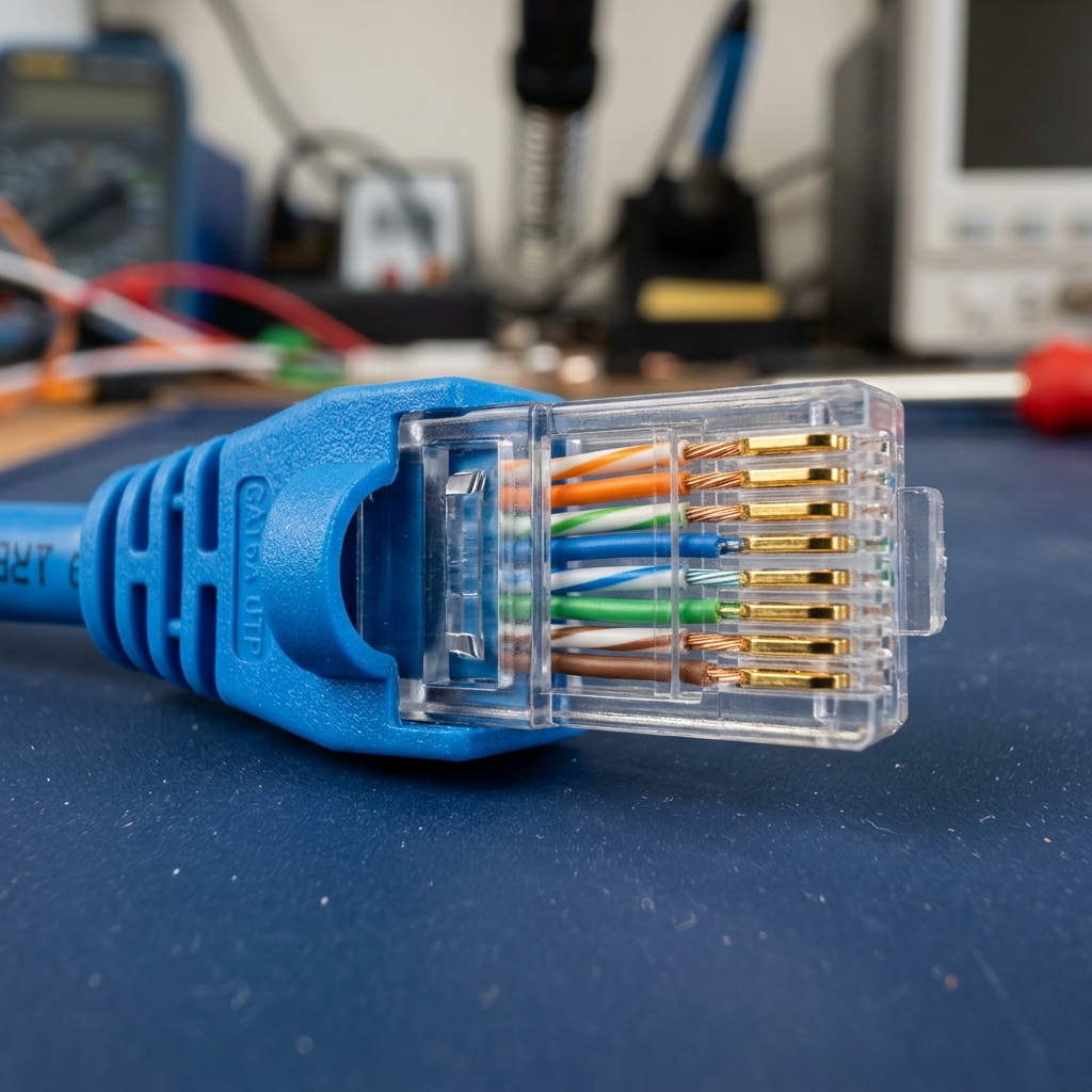 RJ45 Cat6A Shielded Ethernet Connector